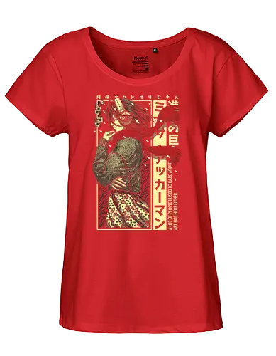 Mikasa Sad Girl - attack, titan, Mikasa, anime, manga - Fairtrade Girl Shirt
