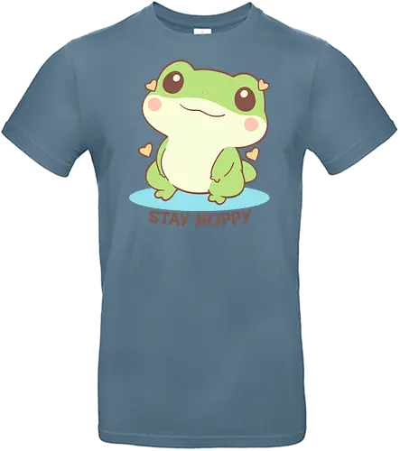 Stay hoppy - Frog, happy - Standard T-Shirt