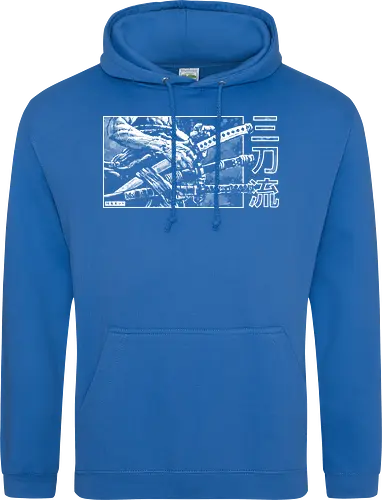 Santoryu - piece, pirate, Zoro, samurai - Standard Hoodie