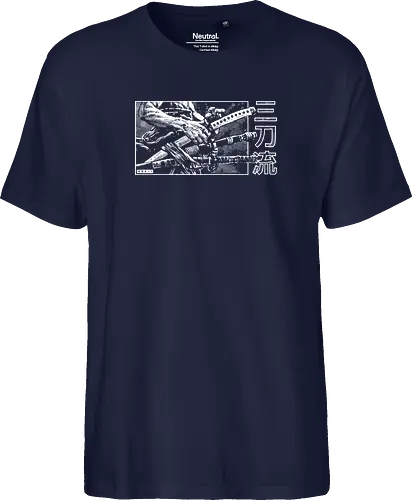 Santoryu - piece, pirate, Zoro, samurai - Fairtrade T-Shirt