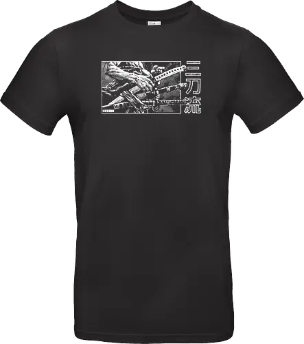 Santoryu - piece, pirate, Zoro, samurai - Standard T-Shirt