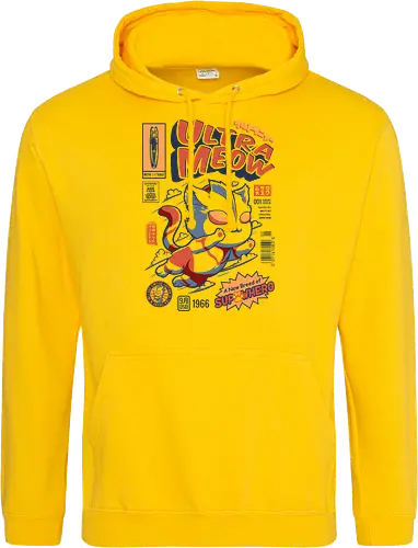 Ultrameow - ultraman, cat, katze, hero, comic - Standard Hoodie