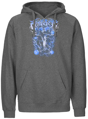 Saiyan God - metal, dragon, ball, saiyan, dth metal - Fairtrade Hoodie