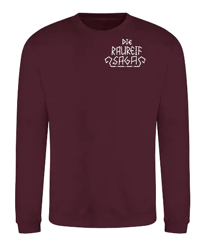 Die Raureif Saga - Schriftzug - die raureif saga, hörspiel, fantasy - Sweatshirt