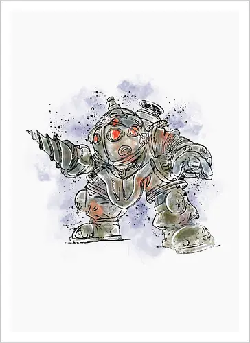 Watercolor Big Daddy