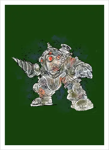 Watercolor Big Daddy