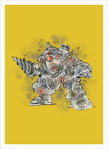 Watercolor Big Daddy