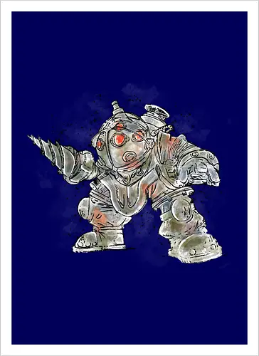 Watercolor Big Daddy