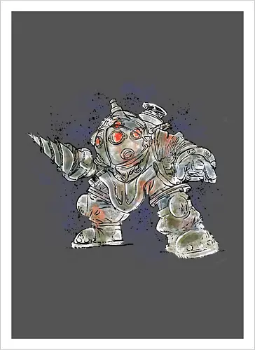 Watercolor Big Daddy