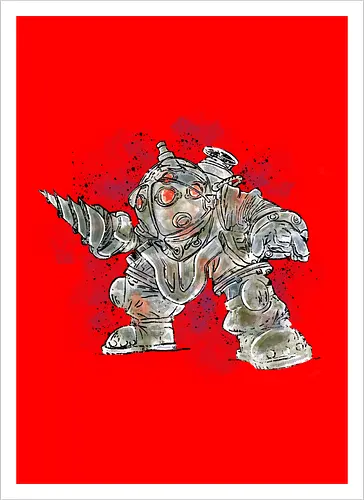 Watercolor Big Daddy