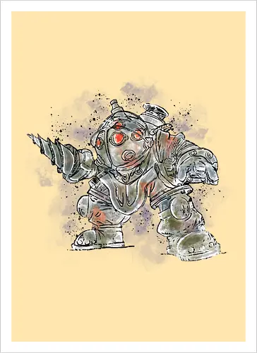 Watercolor Big Daddy