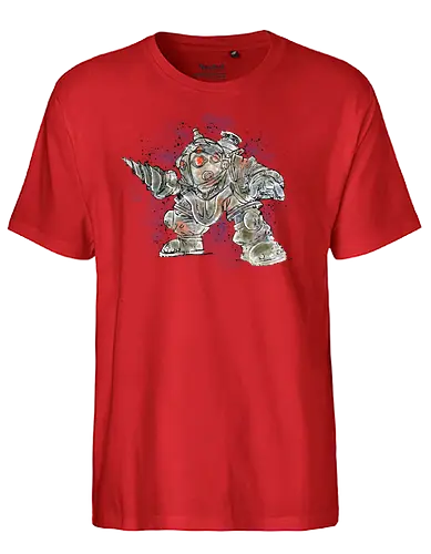 Watercolor Big Daddy - gaming, game, pc, Gaming, Gaming 2 - Fairtrade T-Shirt