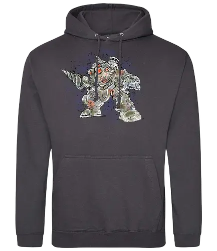 Watercolor Big Daddy - gaming, game, pc, Gaming, Gaming 2 - Standard Hoodie