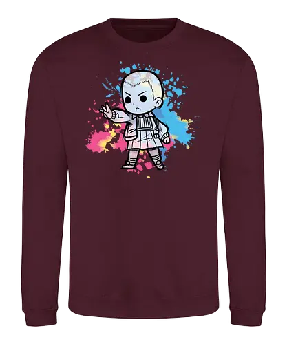 Watercolor Eleven - stranger, eleven - Sweatshirt