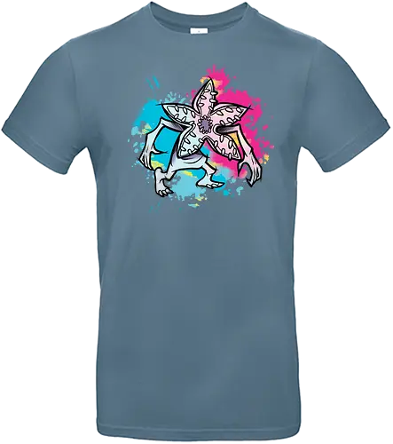 Watercolor Gorgon - Stranger;, horror, monster, demogorgon - Standard T-Shirt