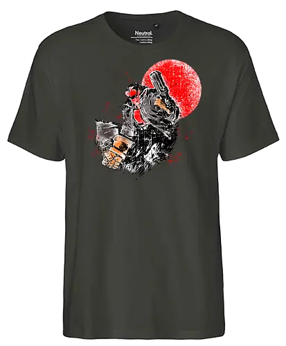 Watercolor Comic - hell, boy, comic - Fairtrade T-Shirt