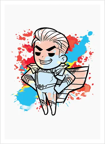Watercolor Homelander