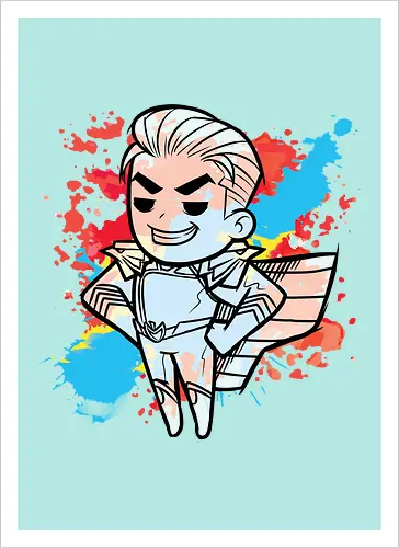 Watercolor Homelander