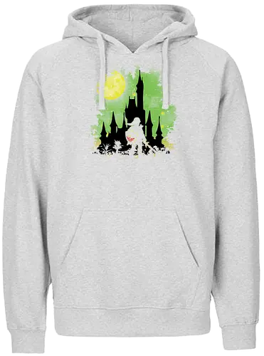 Watercolor  Warrior - gaming, classic gaming, warrior, Hero of Time - Fairtrade Hoodie