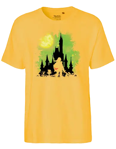 Watercolor  Warrior - gaming, classic gaming, warrior, Hero of Time - Fairtrade T-Shirt