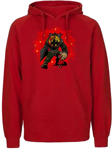 Watercolor Bigger Daddy - little sister, gaming, Gaming - Fairtrade Hoodie