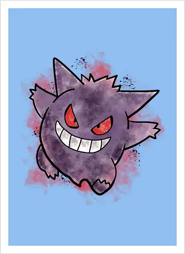 Watercolor Ghost