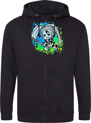 Watercolor blue Slayer