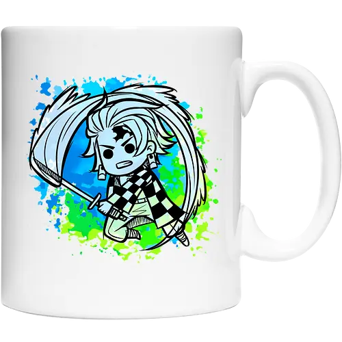 Watercolor blue Slayer