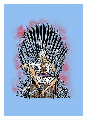 Watercolor King of Thrones