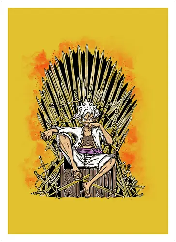 Watercolor King of Thrones