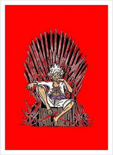 Watercolor King of Thrones