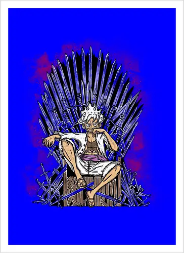 Watercolor King of Thrones