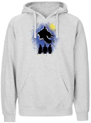 Watercolor Dark Jailer - harry, demon, ghost, wizard, zauberer, geist, dämon - Fairtrade Hoodie