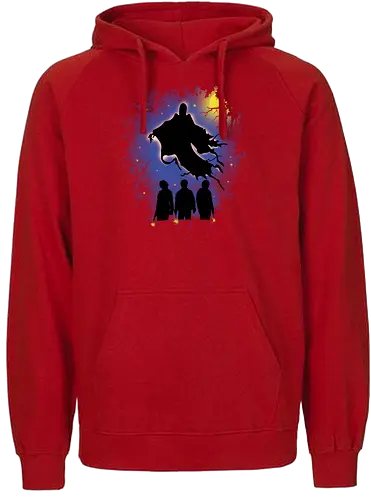 Watercolor Dark Jailer - harry, demon, ghost, wizard, zauberer, geist, dämon - Fairtrade Hoodie