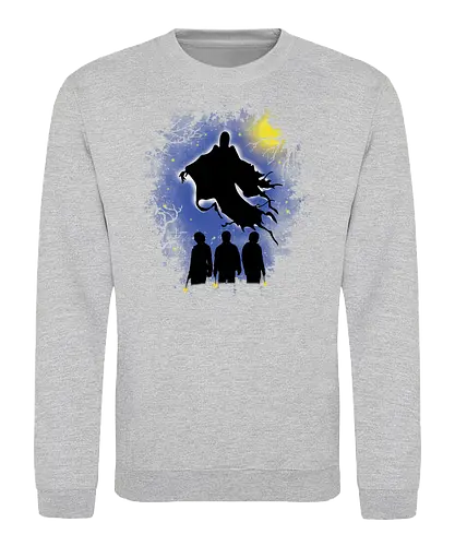 Watercolor Dark Jailer - harry, demon, ghost, wizard, zauberer, geist, dämon - Sweatshirt