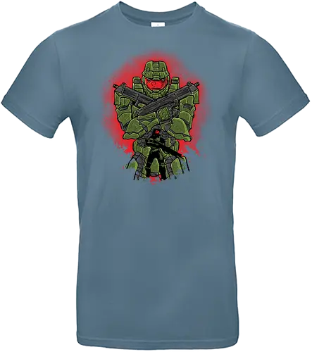 Watercolor Master Chief - halo, master, chief, masterchief, shooter, Shooting, gaming - Standard T-Shirt