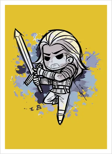Watercolor Witcher
