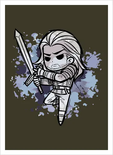 Watercolor Witcher