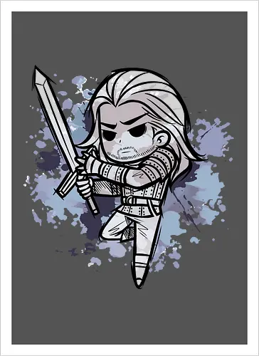 Watercolor Witcher