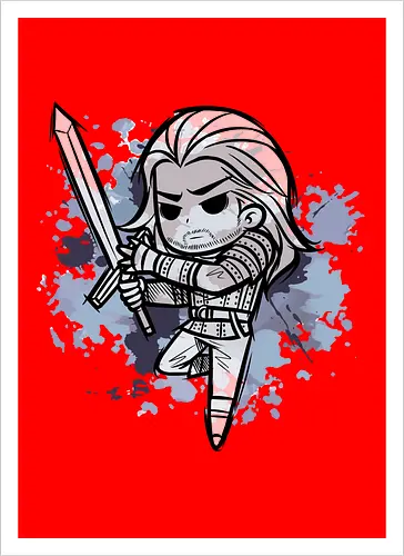 Watercolor Witcher