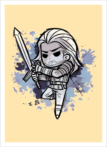 Watercolor Witcher