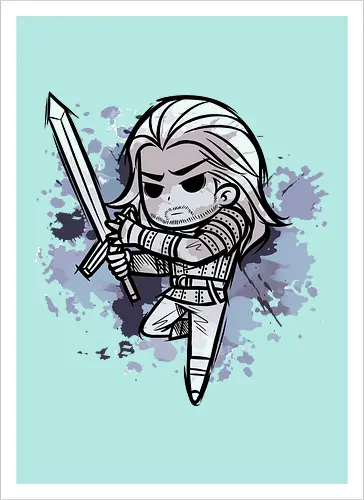 Watercolor Witcher