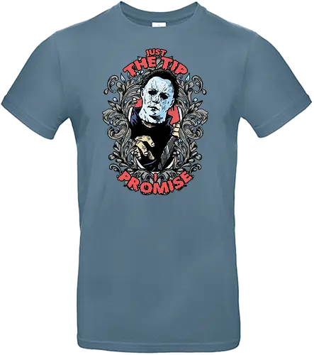 Watercolor Just The Tip - Friday 13th, Freitag, jason, Friday, horror, meme - Standard T-Shirt