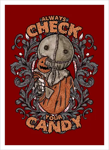 Watercolor Trick r Treat