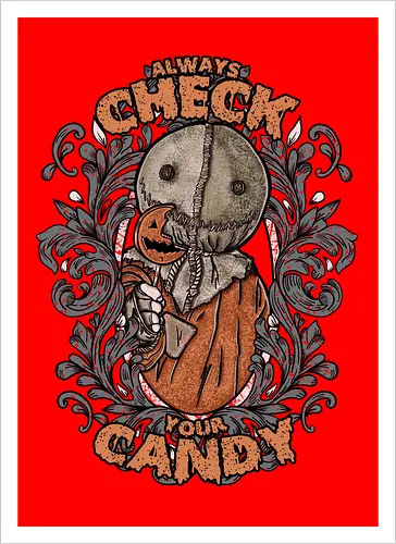 Watercolor Trick r Treat
