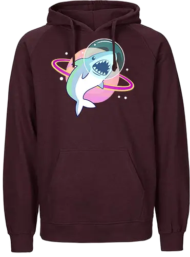 Space shark - shark, space - Fairtrade Hoodie
