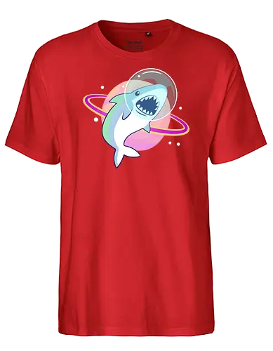Space shark - shark, space - Fairtrade T-Shirt
