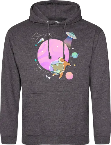 Space dog hunts bone