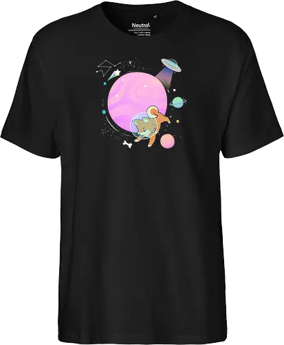 Space dog hunts bone