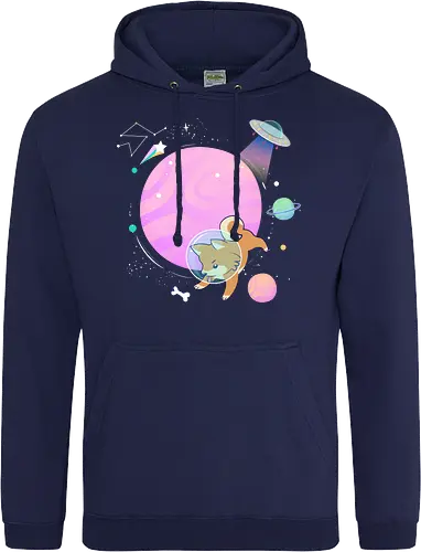 Space dog hunts bone
